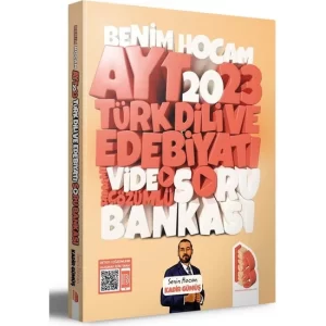 Benim Hocam Yayınları 2023 AYT Türk Dili ve Edebiyatı Tamamı Video Çözümlü Soru Bankası