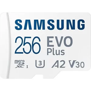 Alan Samsung Orijinal Samsung Evo Plus Mikro Sd Hafıza Kartı (2021), Kapasite: 256GB (Beyaz Mavi) (Yurt Dışından)
