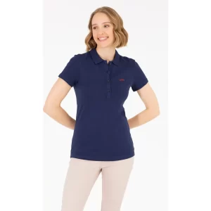 U.S. Polo Assn. Kadın Lacivert Basic Tişört 50266348-VR033
